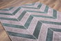 Conceptum Jazz Chenille - Green AL 49 Alfombra 150 x 230 cm, Poliéster Suave y Resistente